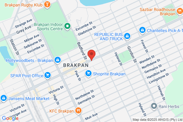 Brakpan Vyf Rand Winkel