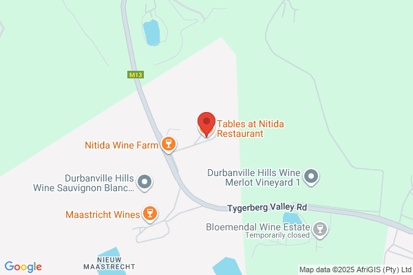 Tables At Nitida