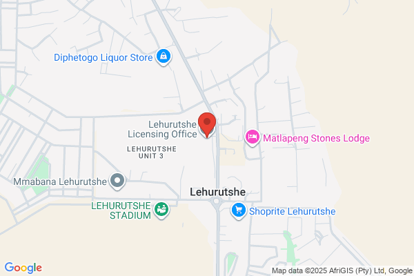 Lehurutshe Traffic Department