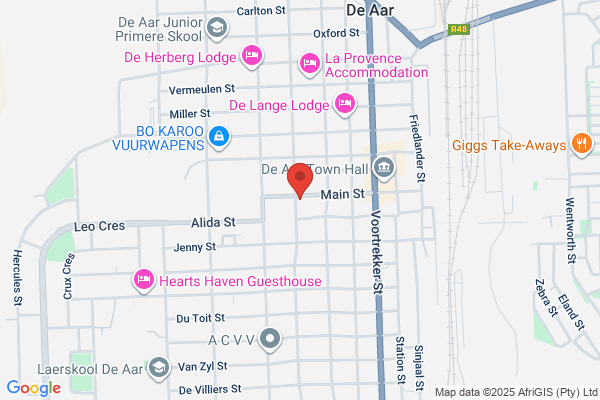 IEC (Electoral Commission of SA) (De Aar)