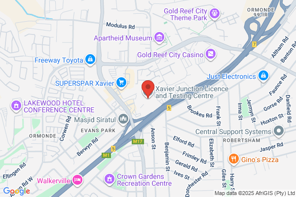 Car service City ORMONDE BRANCH