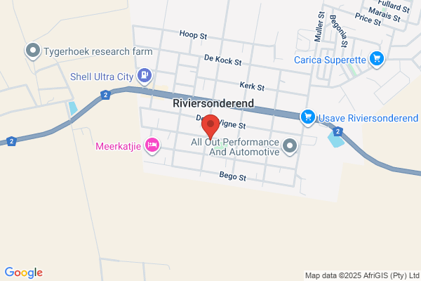 Theewaterskloof Municipality (Riviersonderend)