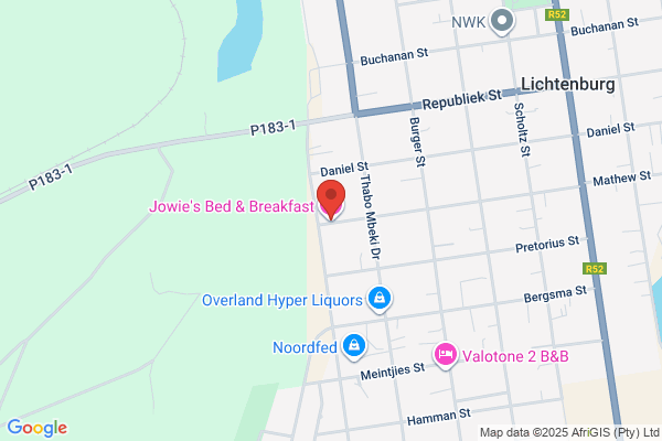 Jowie's Bed & Breakfast