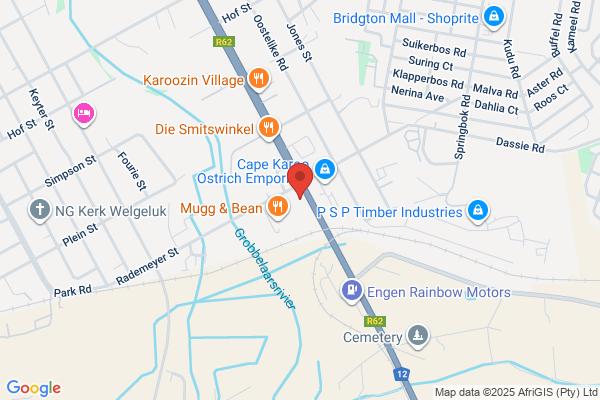Garden Route/klein Karoo District Municipality-mossel Bay (044)-oudtshoorn-general Enquiries