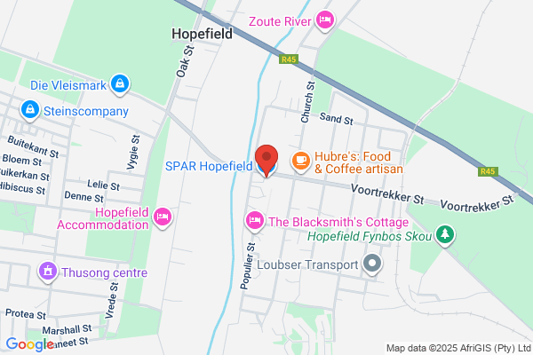 Hopefield Spar
