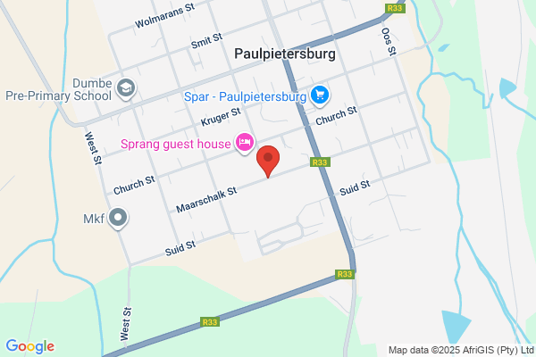 Paulpietersburg P (maarschalk St)