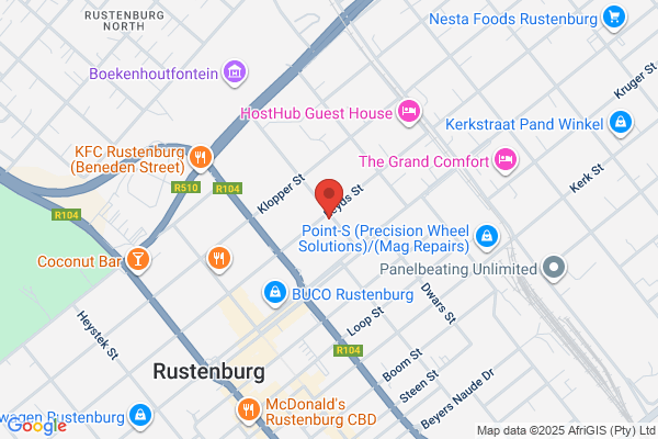 Rustenburg Cv Joint Centre