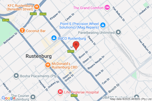 Car Service City RUSTENBURG BRANCH