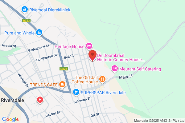 De Doornkraal Historic Country House & Restaurant