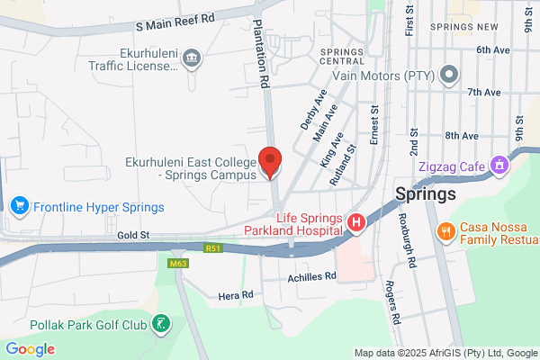 IEC Ekurhuleni Metro - Springs