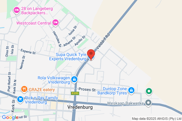Supa Quick Auto Centres - Vredenburg